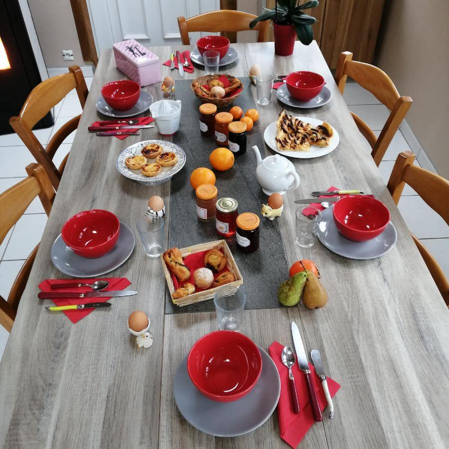 Chez Pimline Bed and Breakfast Saint-Aubin-sur-Quillebeuf Exteriör bild
